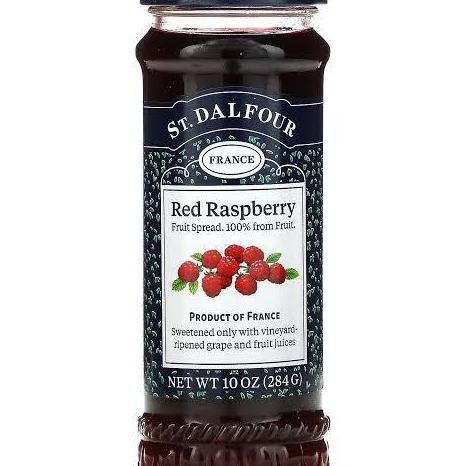 

Selai St Dalfour Red Raspberry Jam Jar 284Gr