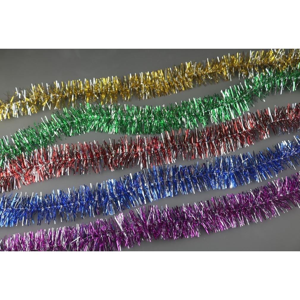 

Aw-96 Poyoco - Slinger 2 Meter Diameter 5Cm Single Colored / Mix / Motif Rumbai Garland Tensil Tinsel Metalik Hiasan