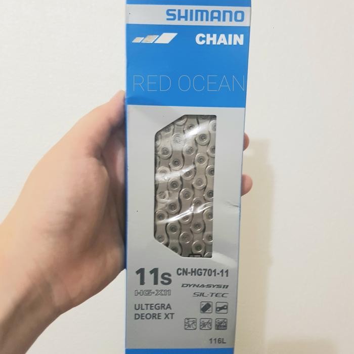 Shimano Chain 11 Speed. Rantai Sepeda Shimano 11Speed Original Dan Terpercaya