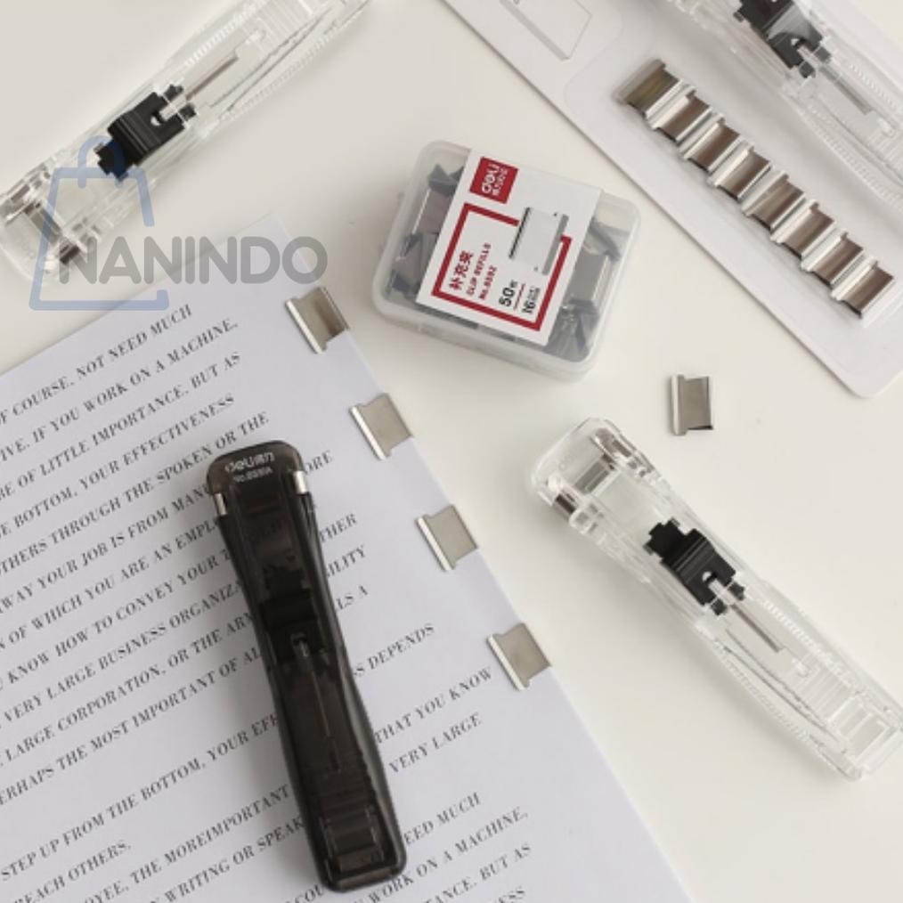 

Promo Fastener / Binder Clip Otomatis Gratis 3 Buah Clip Promo