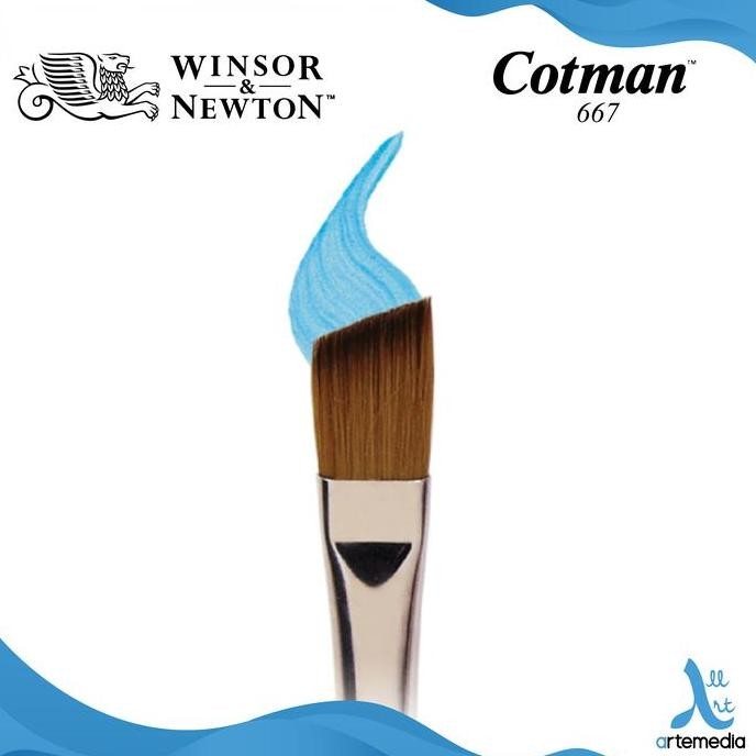 

Promo Kuas Winsor & Newton Cotman Watercolor - Angled Brush Series 667