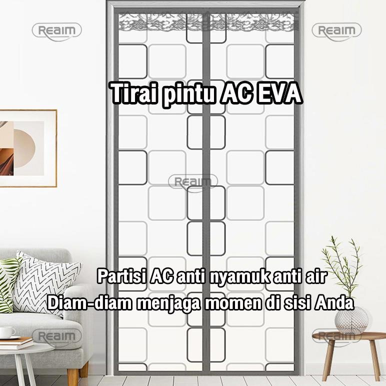 Tirai Magnet plastik PVC 90x210cm/ 100x210cm Tirai Pintu kamar Bukti nyamuk Tirai Magnet Elegan baha