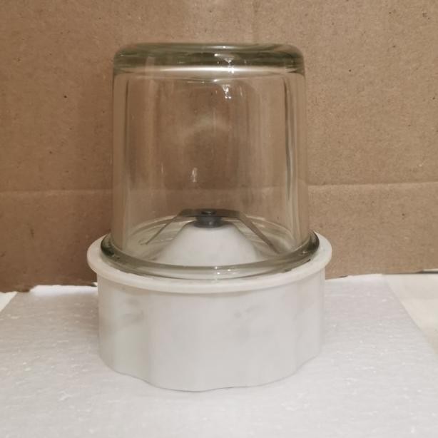 Set Dry Wet Mill Blender National Viva 310 Bl310 Kaca Ter