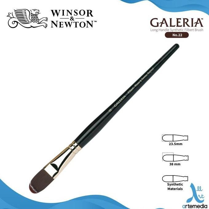 

Promo Kuas Lukis Winsor & Newton Galeria Filbert - Acrylic Brush Long Handle