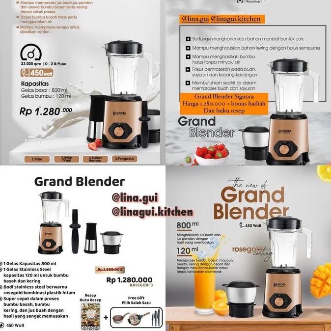 GRAND BLENDER SIGNORA