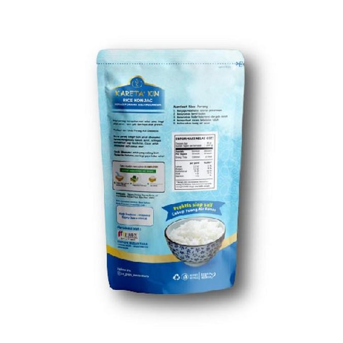 

BERAS SHIRATAKI PORANG RICE KONJAC KARETA KIN 500 Gr MS