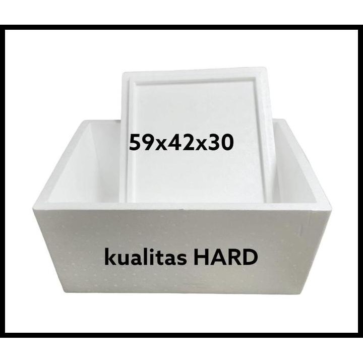 

BOX STYROFOAM AG 60 MEDIUM KUALITAS HARD 59X42X30