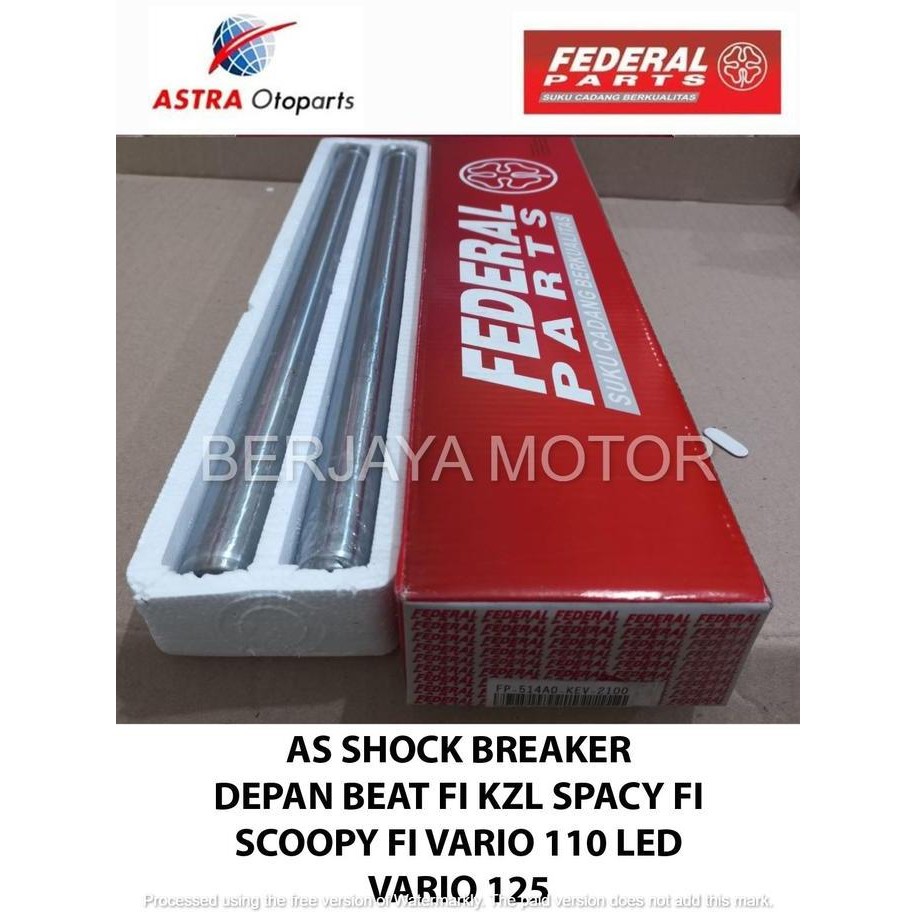 READY AS SHOCK DEPAN BEAT FI KZL SCOOPY FI VARIO 125 FEDERAL PART ORIGINAL