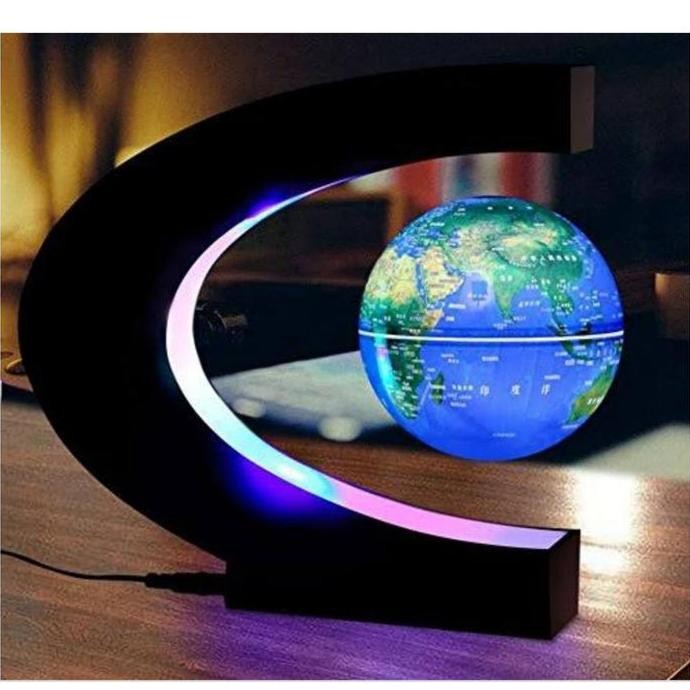 

Floating Globe Earth Bola Dunia Melayang Magnetic Dekorasi Rumah - Map