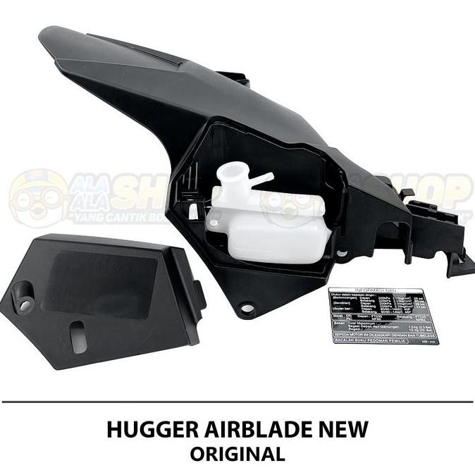READY SPAKBOR KOLONG HUGGER NEW AIRBLADE VARIO 125 150 LED OLD NEW - SLEBOR KOLONG MUDGUARD PNP