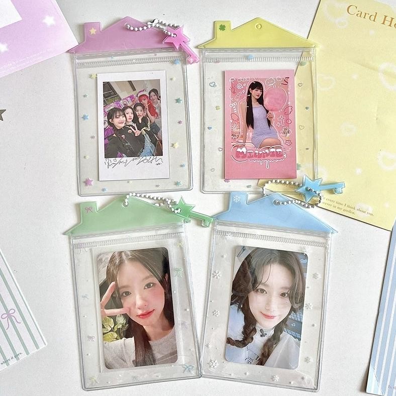 Cahol PVC Ziplock Pouch Rumah House Photocard KPOP