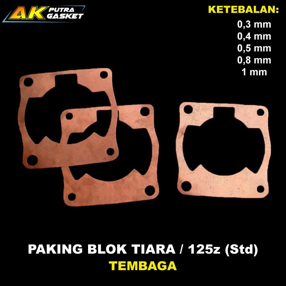 Paking Blok Tembaga Yamaha Tiara / Packing Peak Gasket Yamaha 125z STD