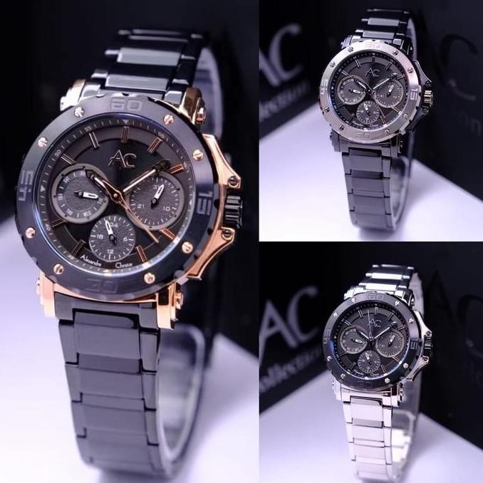 new  Jam Tangan Wanita Alexandre Christie 9205 AC9205 AC 9205BF (ORIGINAL) Watches
