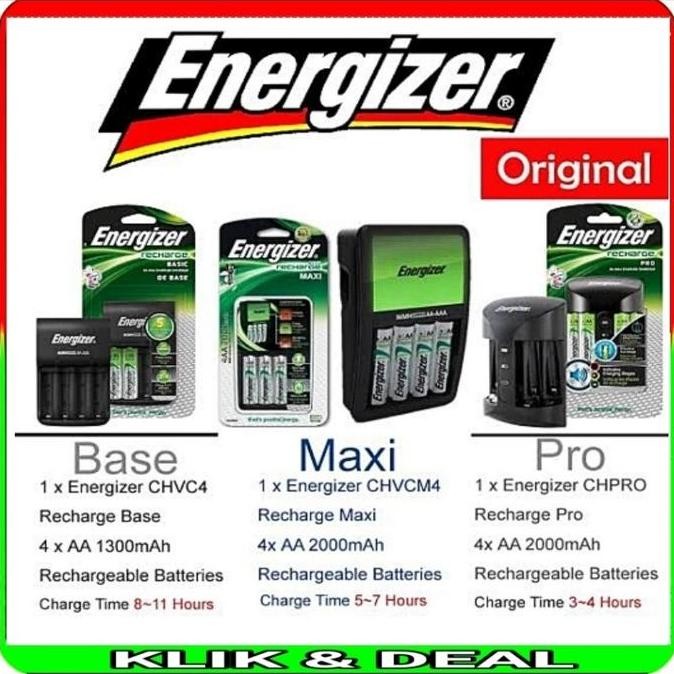 Energizer charger casan baterai isi ulang charger battery rechargeable murah