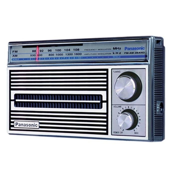 Radio Kecil Panasonic Original Portable AM FM Portabel Baterai Asli murah