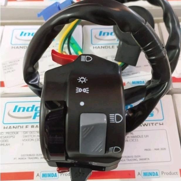 Saklar Vixion Old . Saklar Kiri Vixion Old Original Minda . Holder Vixion.