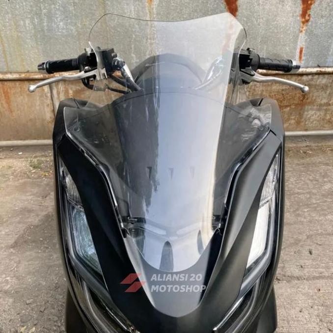 Windshield PCX 160 High Windscreen Visor PCX 160 model tinggi touring murah