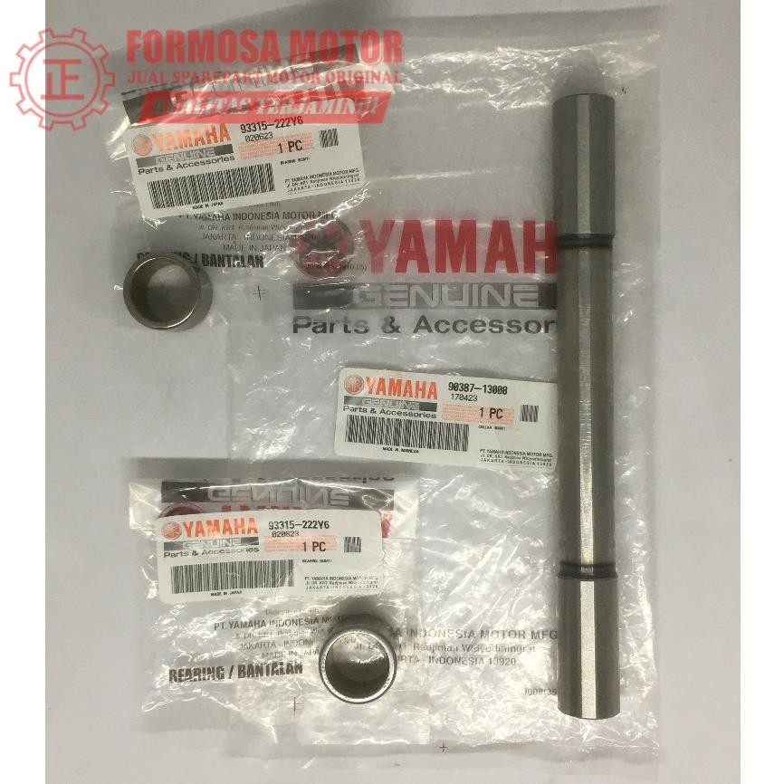 BOSH SASIS + BEARING BOSH SWING ARM WR 155 YAMAHA ORIGINAL KODE 90387-13008 93315-222Y6