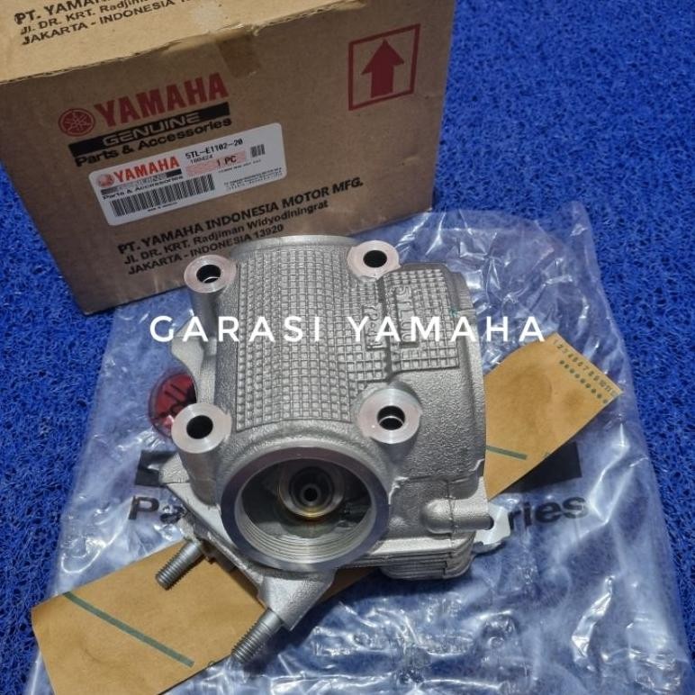 BLOCK HEAD MIO ORIGINAL YAMAHA BLOK HEAD MIO SPORTY SMILE MIO SOUL FINO KARBU CYLINDER HEAD MIO
