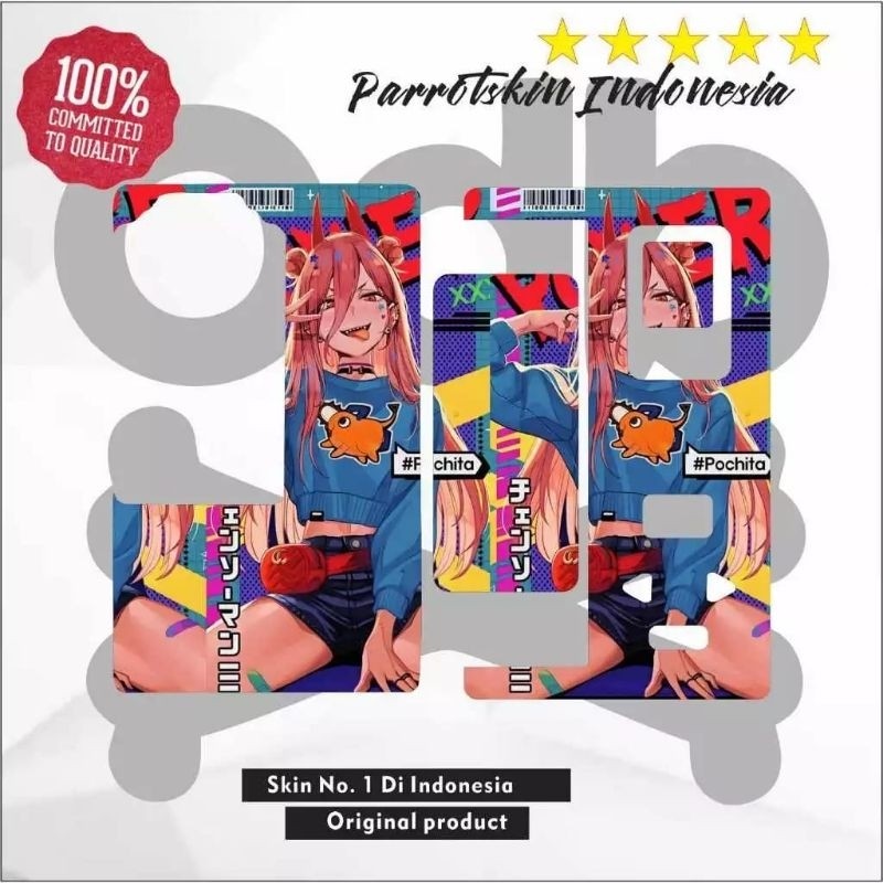 

Promo2pcs - Depan Kode B80 Powerr Garskin Stiker/not Case Premium Quality CustomCOD