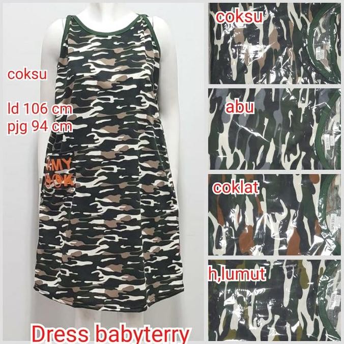 baru daster singlet kaos babyterry