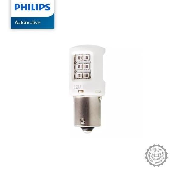LAMPU DAJJAL LAMPU MOTOR  TERANG PHILIPS ULTINON LED PY21W S25 LAMPU SEIN MOBIL WARNA AMBER / ORANGE
