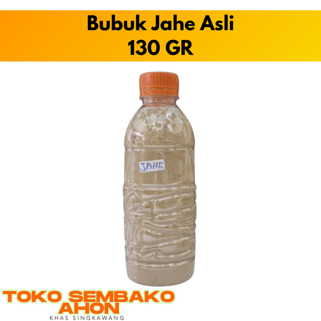 

Bubuk Jahe Asli 130 gr / Jahe Halus / Jahe Bubuk 100% Asli Murni Tanpa Campuran / Jahe Bubuk Untuk Minuman / Jahe Serbuk Alami / Jahe Bubuk Herbal