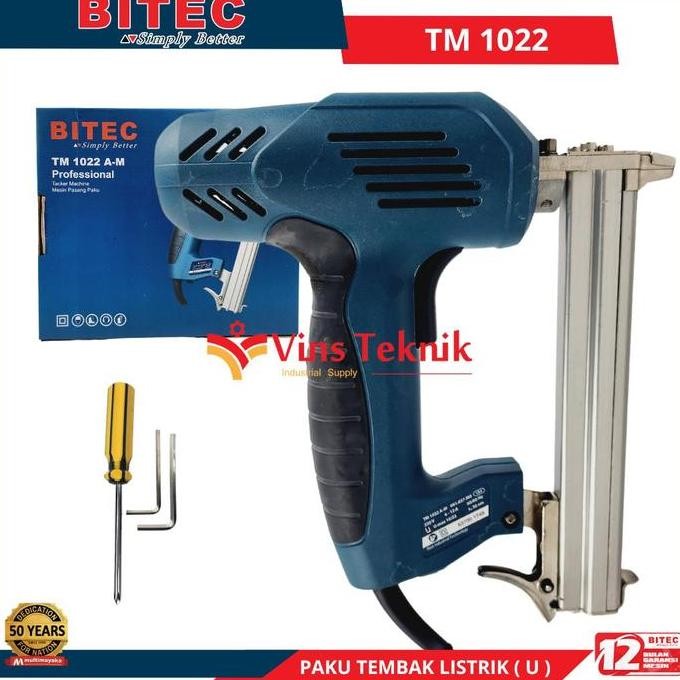 

Promo Tacker Mesin Paku Tembak Listrik Staples TM 1022 Bitec TM1022 COD