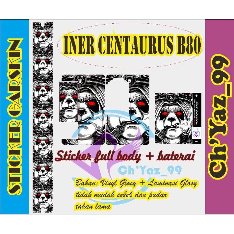 

Promo2pcs - Iner Cent4 B80 Ed Tengkorak H Garskin Stiker/not Case Premium Quality CustomCOD