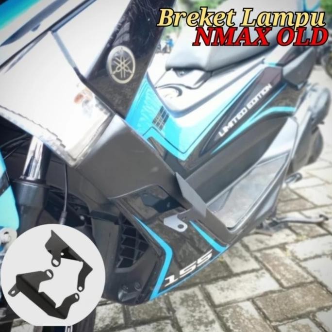 Terlaris, Breket Dudukan Lampu Tembak Foglamp Nmax Old Nmax Lama 2015 - 2019