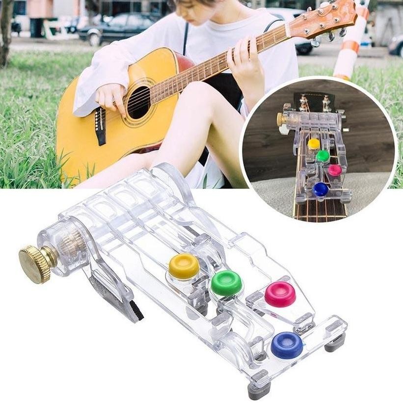 Alat Bantu Belajar Gitar Alat Bantu Mengajar Chord Buddy Gitar Anti Sakit