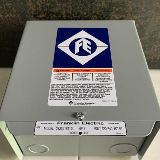 Control Box Franklin 2Hp (1.5 Kw) 220V Panel Box Submersible