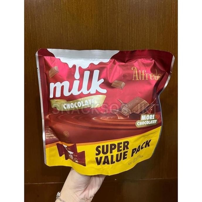 

ALFREDO MILK CHOCOLATE SUPER VALUE PACK 180GR