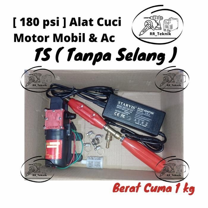 [180 Psi] Alat Cuci Motor Mobil & Ac Mesin Steam Ts