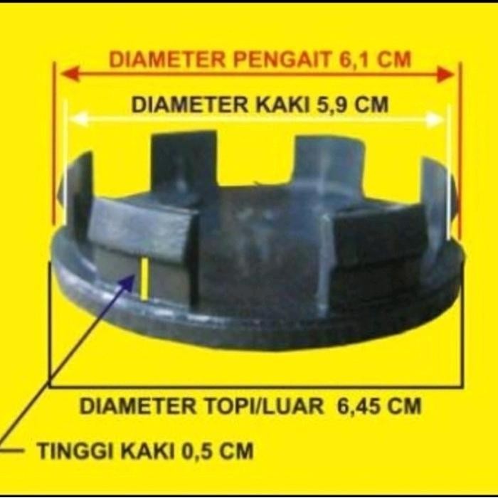 Tutup Dop Velg Racing As Roda Ban Mobil Rays