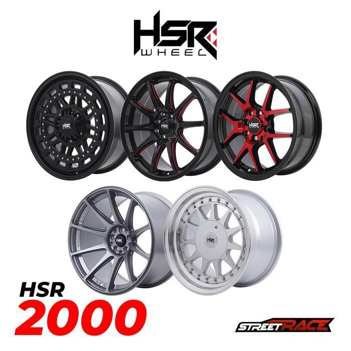 Velg Mobil Ring 14 Hingga Ring 22 Hsr Wheel-Hsr2000