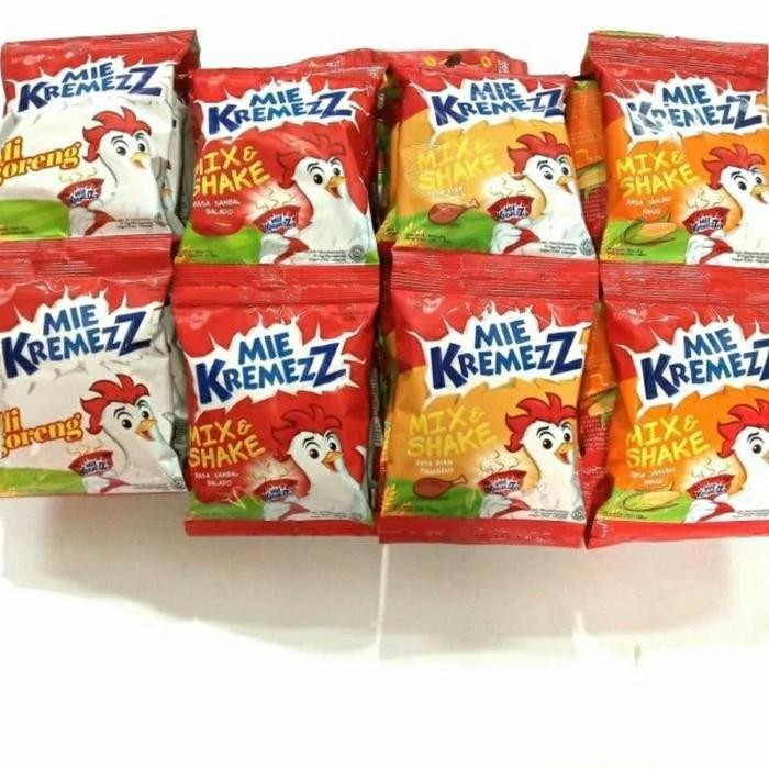 

(Renceng) Mie Kremezz Mix&Shake 16Gr Isi 10Pcs
