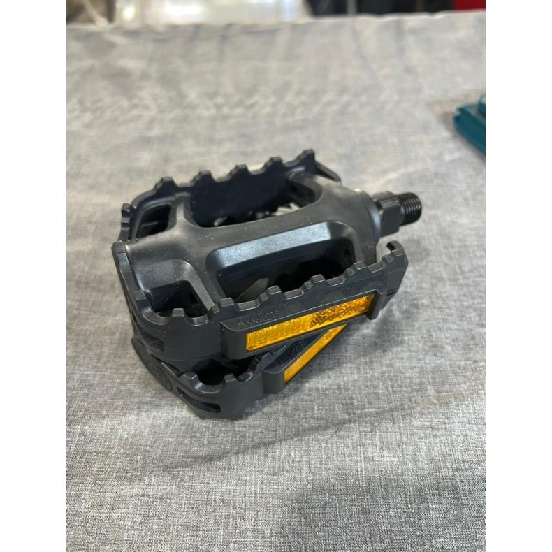 Part Sepeda Pedal Sepeda Mtb Seli Pvc Plastik Vp As Besar Warna Hitam Gotri Loncer Reflektif
