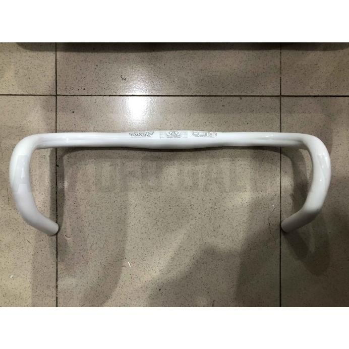 Part Sepeda Drop Bar Putih White Amoeba Borla 42Mm Oversize Allumunium Hbr360 Wht
