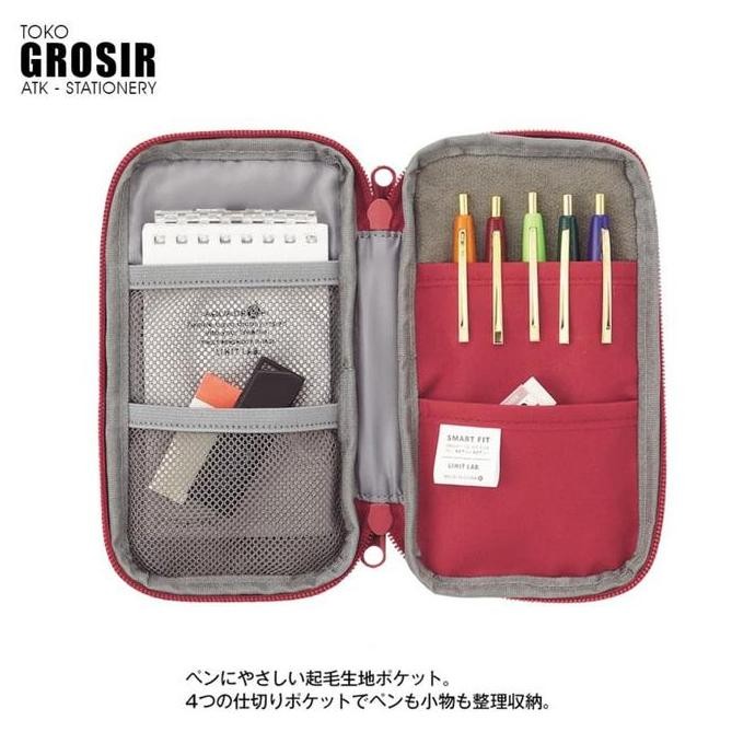 

TERMURAH - LIHIT LAB SMART FIT ACTACT Compact Pen Case Pouch Organizer A-7687