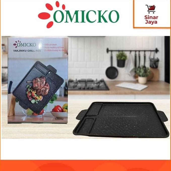 New Omicko Yakiniku Grill Pan (Anti Lengket)