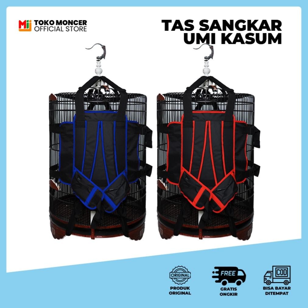 Umi Kasum Tas Sangkar Burung Gendongan Multifungsi Untuk Semua Sangkar Burung DiM