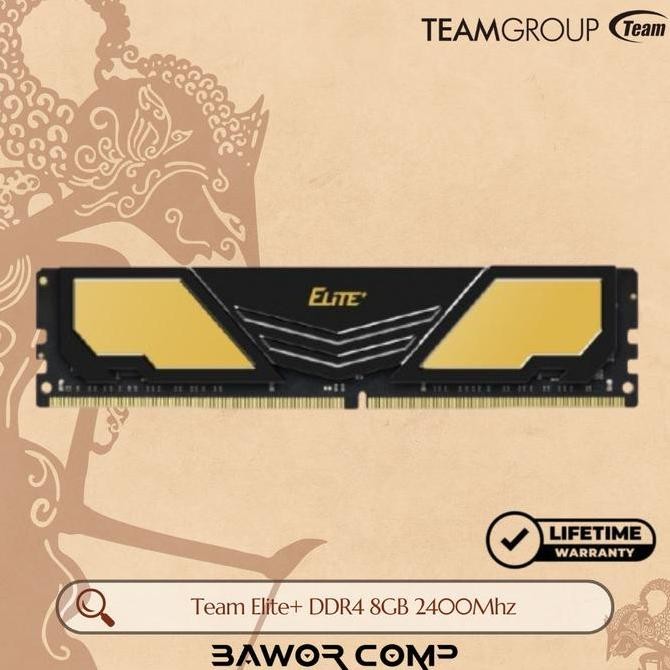 TERBARU - Team Elite Plus Longdimm DDR4 8GB 2400Mhz | Teamgroup Memory Ram 8GB PC 2400