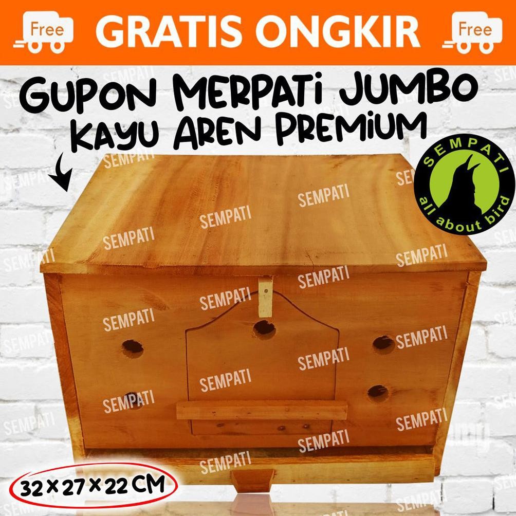 SEMPATI Gupon Merpati Gupon Pegupon Slorok Sangkar Kandang Wadah Kotak Ternak Breeding Sarang Burung