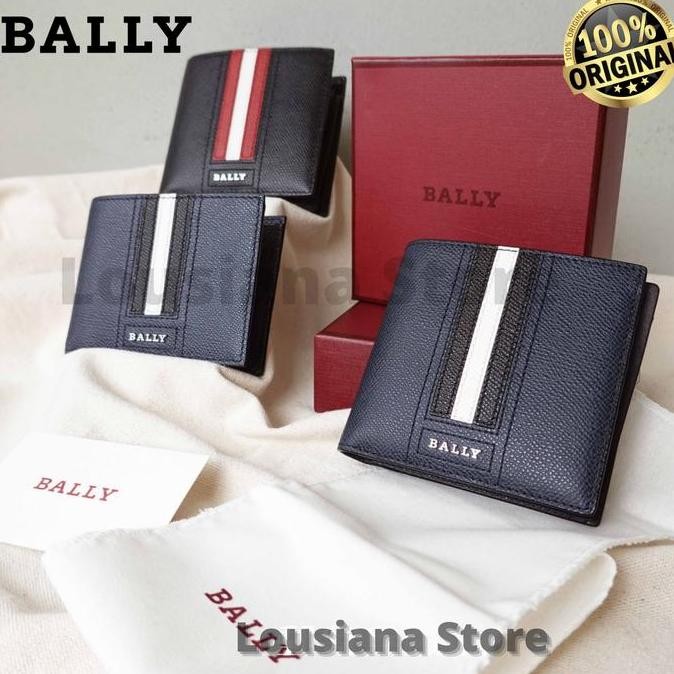 Bally Wallet Trasai Bifold Men Classic - (100% Authentic)