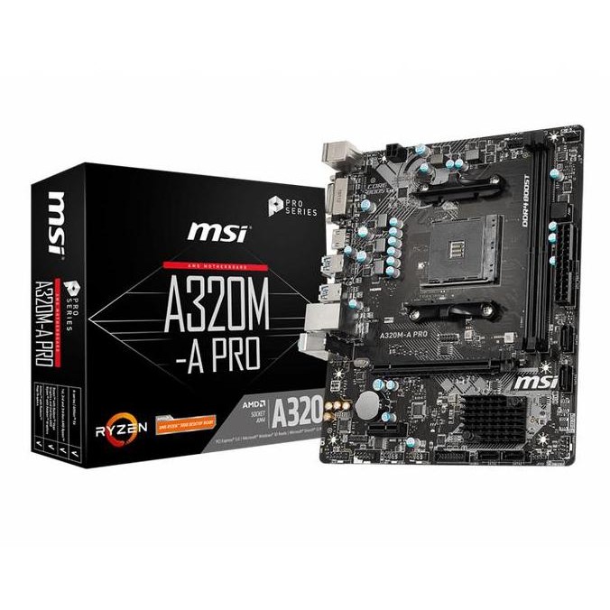 NEW Motherboard AMD MSI A320M-A PRO (AM4, A320, DDR4)