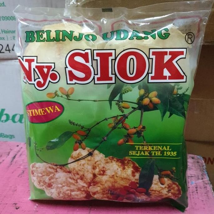 

Emping Belinjo Udang Ny.Siok