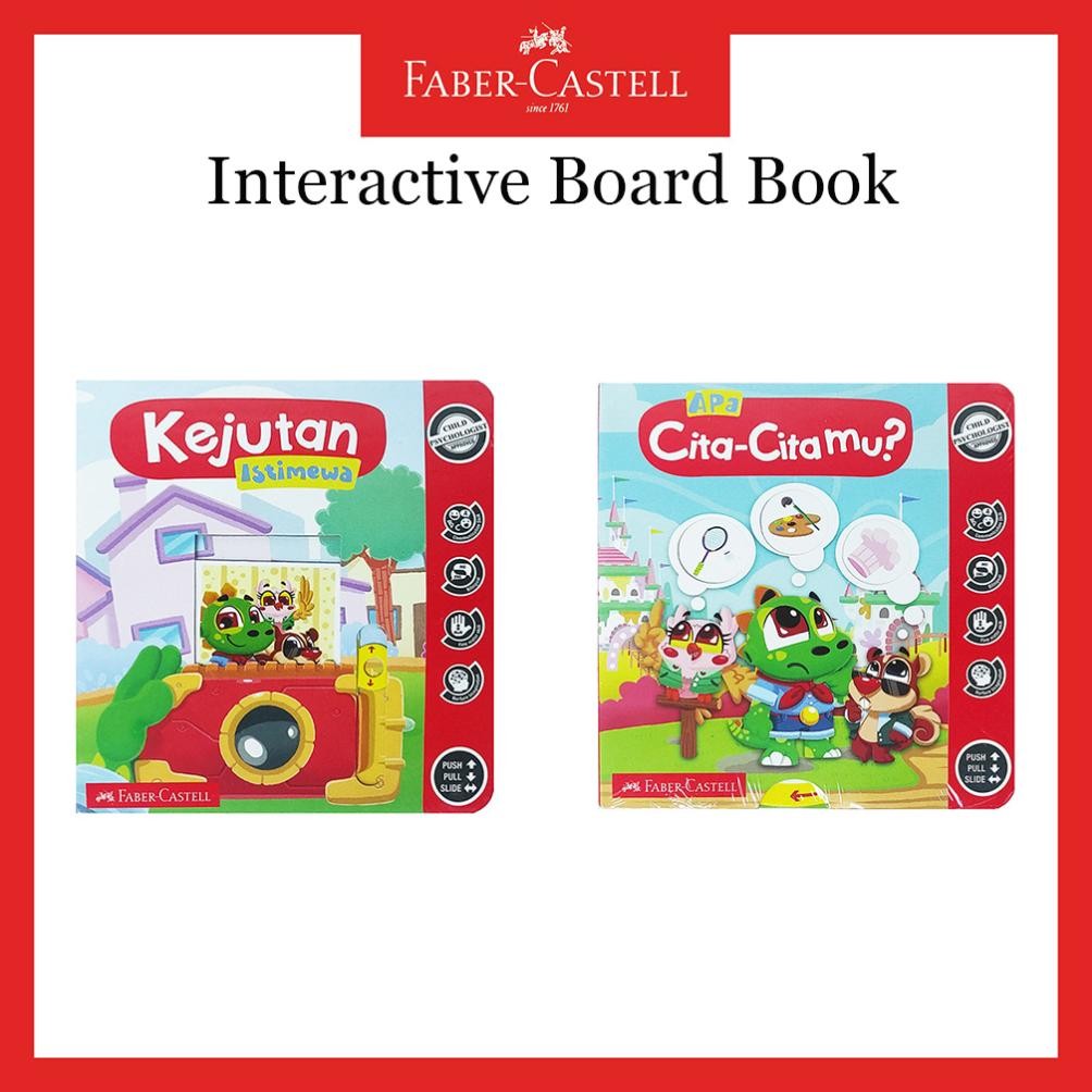 

Interactive Board Book Faber Castell - Apa Cita-Citamu dan Kejutan Istimewa DiM