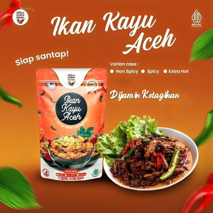 

Keumamah | Ikan Kayu Aceh | Varian Spicy Ori!!