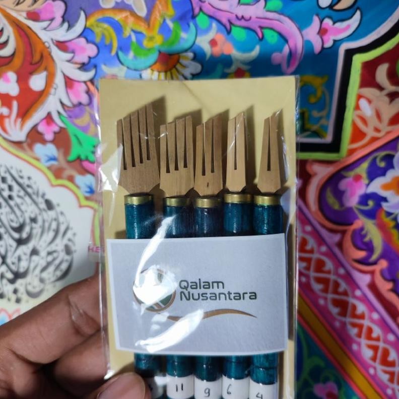 

1 set qolam bambu dekorasi/kusus cat DiM